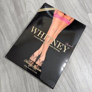 Honey Birdette Whitney Sherbet Pink Stockings Thigh Highs with Lace Top Size S